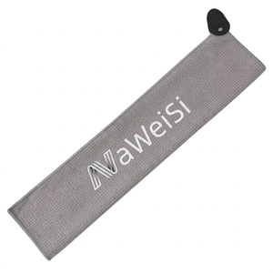 Serviettes de golf magnétiques originales avec clips, <span class=keywords><strong>broderie</strong></span> et impression personnalisées - Product Image 2