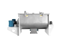 Mélangeur à ruban horizontal, équipement de mélange de liquides et de poudres, machine de mélange alimentaire industrielle, réservoir en acier inoxydable Brightsail