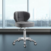 Fauteuil de Beauté de Haute Qualité pour Salon de Coiffure, Mobilier de Style, Équipements de Salon, Tabouret de Maquillage et Manucure