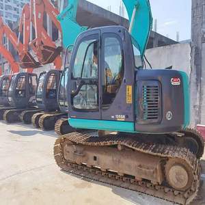 Excavadoras Usadas Kobelco SK135 en Venta en Shanghái, Componente Principal: Motor, 13 Toneladas de Peso Operativo, Capacidad de Cucharón de 0.6m3 - Product Image 2