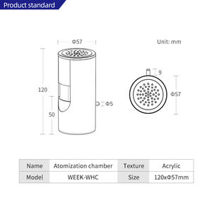 アクリル製ミストメーカー超音波噴霧器アトマイズアクセサリー水族館用工場卸売 - Product Image 5