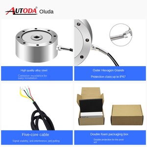 Ouluda AT8404 Hochpräziser Speichensensor für LKW-Waagen 1t Lastzug- und Drucksensor aus legiertem Stahl 30t - Product Image 4