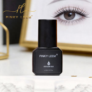 Colle pour extensions de <span class=keywords><strong>cils</strong></span> Pinky Leem, best-seller, 5 ml, colle pour <span class=keywords><strong>cils</strong></span>, UV/LED, séchage rapide en 2 secondes, imperméable, longue durée - Product Image 1