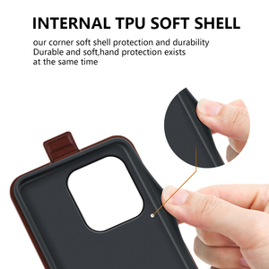 Funda de Cuero con Tapa Vertical Clásica para Huawei <span class=keywords><strong>Honor</strong></span> 600 Lite <span class=keywords><strong>Pro</strong></span>, con Ranuras para Tarjetas - Product Image 5
