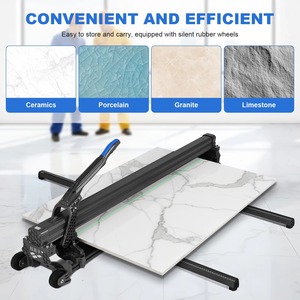 Cortadora de Azulejos de Cerámica de Alta Precisión con Cuchilla de Empuje y Tracción de 1800 mm para Mesa de Trabajo - Product Image 5