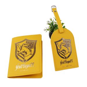 Ensemble d'étiquettes de bagage portables en cuir PU de luxe avec logo personnalisé, anti-RFID, et porte-cartes de crédit antimagnétique pour croisière - Product Image 2