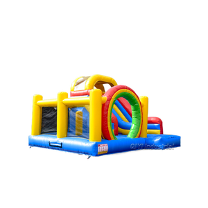 Casas hinchables, venta al por mayor, gorila inflable comercial, tobogán combinado inflable para exteriores, castillo hinchable para niños - Product Image 1