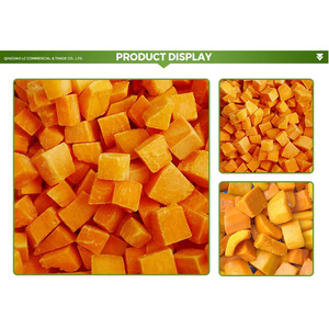 Fibres alimentaires riches <span class=keywords><strong>en</strong></span> nutriments, légumes naturels riches <span class=keywords><strong>en</strong></span> fibres, certifiés ISO pour les distributeurs mondiaux d'aliments surgelés, courge butternut surgelée - Product Image 3