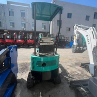 Mini-dumper-chargeur Rongyixin d'occasion, godet 1050x730x730mm, pompe hydraulique Eaton, moteur de marque réputée, 500kg, garantie 2 ans