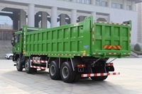 Camion benne Shacman Delong X3000 460HP 8X4 8M Euro 6 pour le transport de matériaux sur chantier