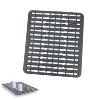Tapis et coussinets de drainage creux multi-usages en silicone antidérapant résistant aux hautes températures pour évier de vaisselle