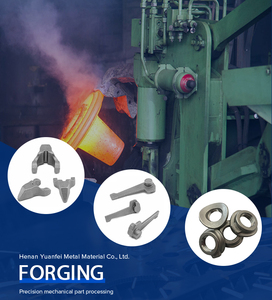 Tùy chỉnh rèn các bộ phận dịch vụ cho thép carbon và thép hợp kim với cấu trúc kim loại được cải thiện - Product Image 2