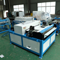 Ligne de production hydraulique CNC pour conduits, machine 3-en-1 conçue pour la fabrication de tôles dures de calibre 16 avec une capacité de largeur de 4 pieds