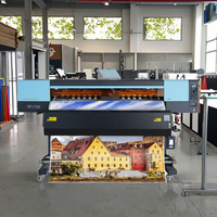 Digital Inkjet Großformat druckmaschine Vinyl Sticker Sublimation drucker Medium 2m Eco Solvent Printer