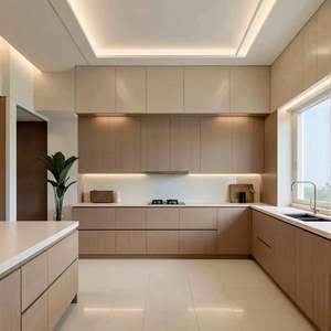 Modern Medieval Style Wooden <b>Furniture</b> Natural Wood Color for Living Room Bedroom Kitchen Villa-Tea Table TV Cabinet <b>Bathroom</b> - Product Image 2