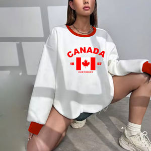 Alta calidad al por mayor de fabricación personalizada sudadera de algodón Unisex impreso Equipo Nacional Jersey hombres pulóver sudadera - Product Image 2