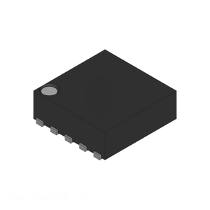 MIC2145YML TR 10 VFDFN ชิ้นส่วนอิเล็กทรอนิกส์แบบแผ่นเปิด, 10 MLF ชิ้นส่วนอิเล็กทรอนิกส์จากจีน ชิ้นส่วนจัดการพลังงาน (PMIC) ของแท้ - Product Image 1