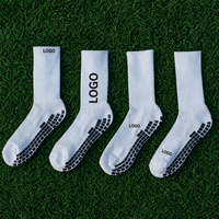 Chaussettes de football personnalisées en coton respirant, antidérapantes, absorbant la transpiration, haute performance, pour l'entraînement et les sports de plein air
