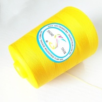 Fil à coudre filé 100% Polyester 20-60 402 502 Écologique Haute Ténacité pour Tricotage et Emballage de Sachets de Thé