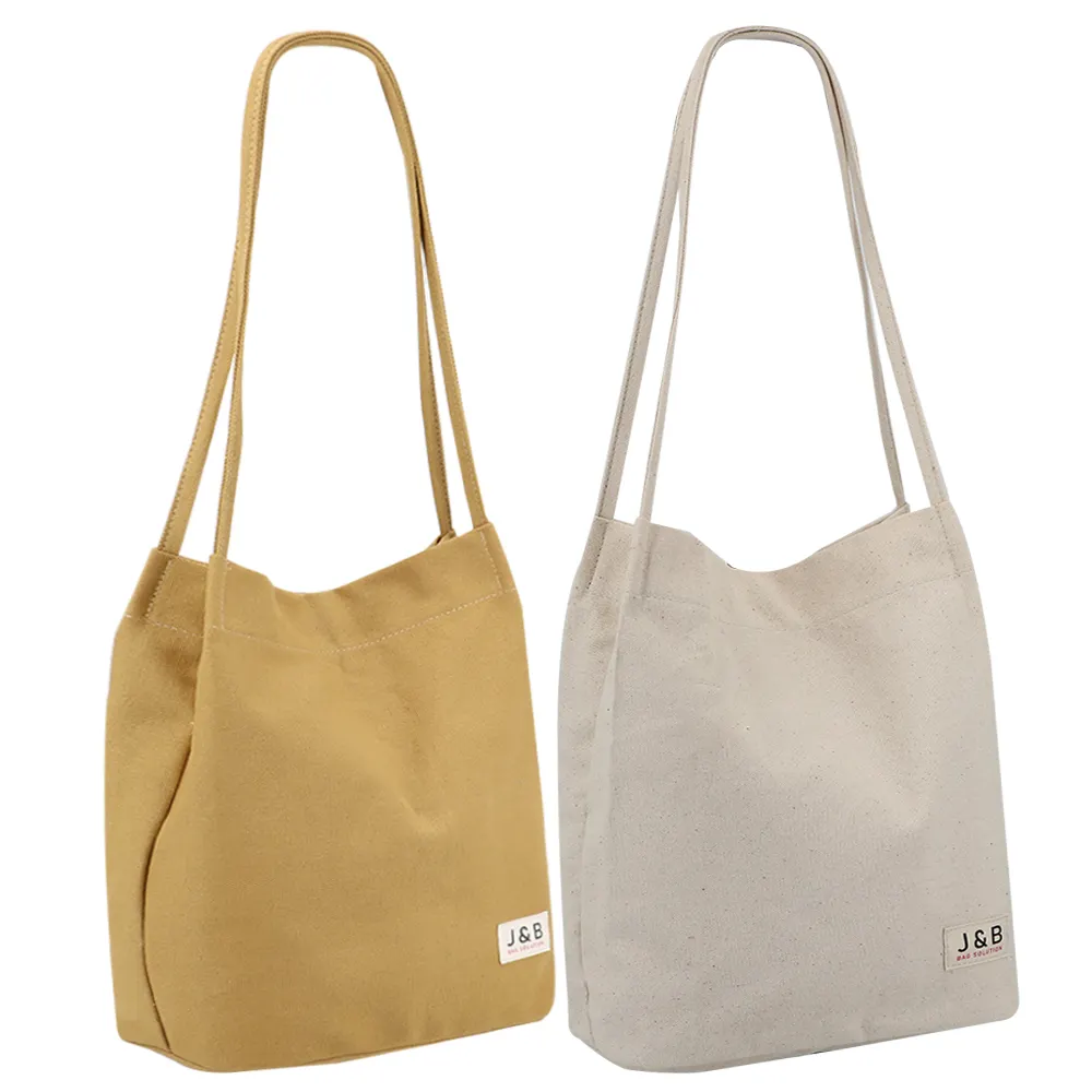 Túi Mua Sắm Bằng Vải Cotton Tự Nhiên Tùy Chỉnh Có Logo Bán Chạy Eco Canvas Tote Shop Bag For Boutique