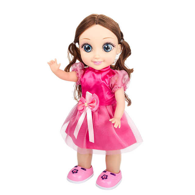 EPT Fashion Plastic Kids Little Princess Baby Doll Outfit Smart Dancing & Music Dolls Girls Toy With Adorable