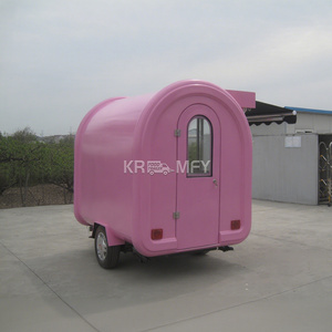 Carrito Congelador Móvil para Venta de Café y Helados para Bodas, Kiosco de 2 Ruedas, Remolque de Comida para Calle, Carro de Hot Dogs - Product Image 5