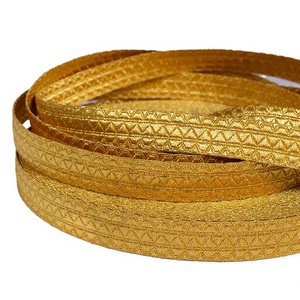 Tresses et dentelles cérémonielles tricotées à la main pour uniformes – Couleurs et largeurs personnalisables – Dentelle en fil de broderie bullion - Product Image 2