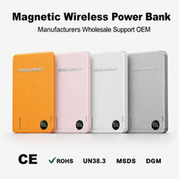 Batterie externe grande capacité 10000mAh, charge rapide, PD 20W, QC 3.0, chargeur portable à double sortie USB