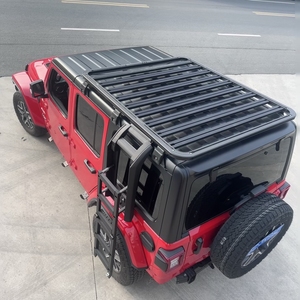 แร็คหลังคาอลูมิเนียมคุณภาพสูงแบบ 4x4 สำหรับใส่สัมภาระ สำหรับรถยนต์ซูซูกิ จิมนี่ 5 และ 3 ประตู  จี๊ป แรงเลอร์ JK JL ออฟโรด - Product Image 3