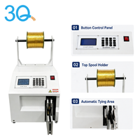 3Q Kleine Semi-automatische Gouden Draad Twist Bindmachine Ultrasnel & Lichtgewicht Drukknopmodel voor Snoep en Fruit