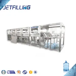 Guía de instalación y puesta en marcha Máquina llenadora de enjuague de botellas de agua de 5 galones 1200