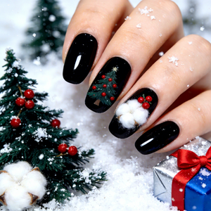 <span class=keywords><strong>Uñas</strong></span> Postizas <span class=keywords><strong>de</strong></span> Lujo con <span class=keywords><strong>Diseño</strong></span> Navideño, Cortas, Redondas, Reutilizables, <span class=keywords><strong>de</strong></span> ABS, Forma Cuadrada, 24 Piezas, Duraderas, Fáciles <span class=keywords><strong>de</strong></span> Aplicar - Product Image 3