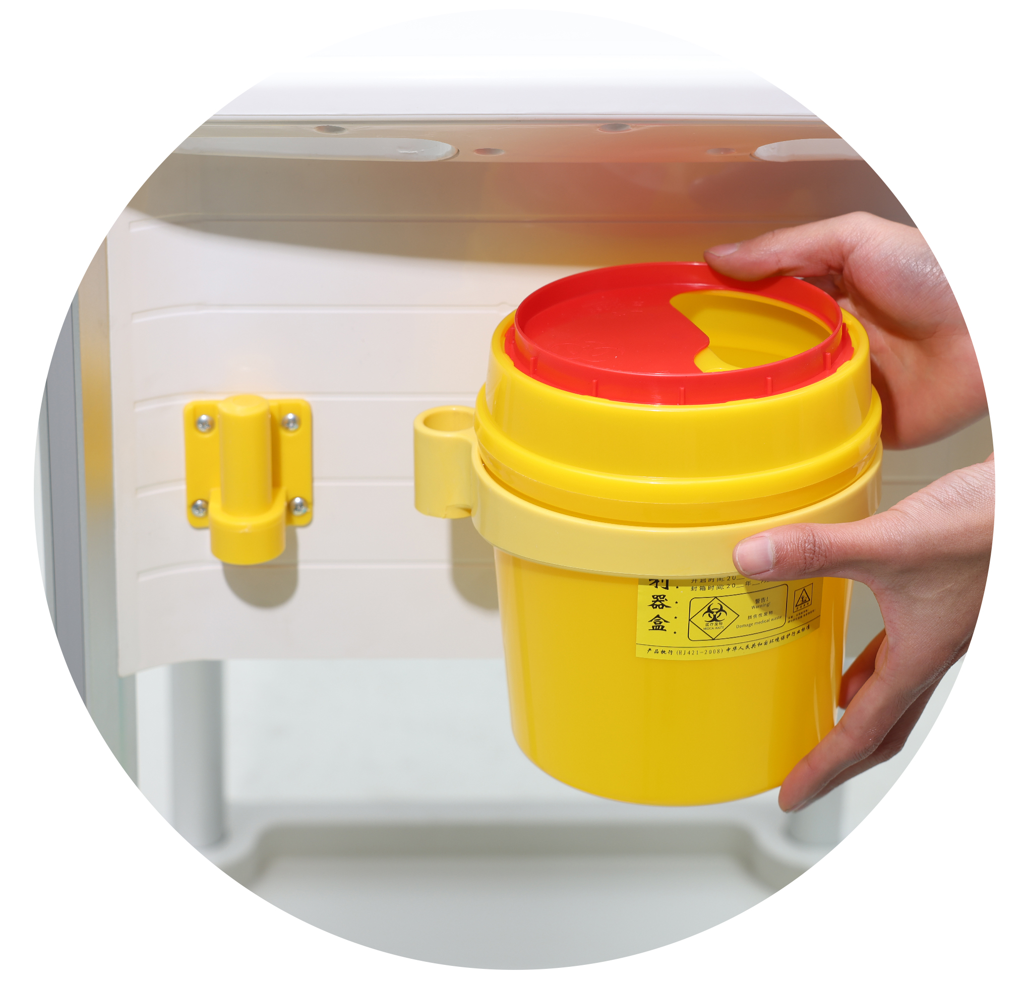 MN-IC004 Wholesale Hospital Medicine Cart with Infusion Hooks