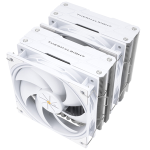 พัดลมระบายความร้อนซีพียู Thermalright PA120 V3 สีขาว ความสูง 157 มม. แบบ Dual Tower 6 Heatpipes AGHP Air Radiator Assassin 120 V3 สีขาว - Product Image 1