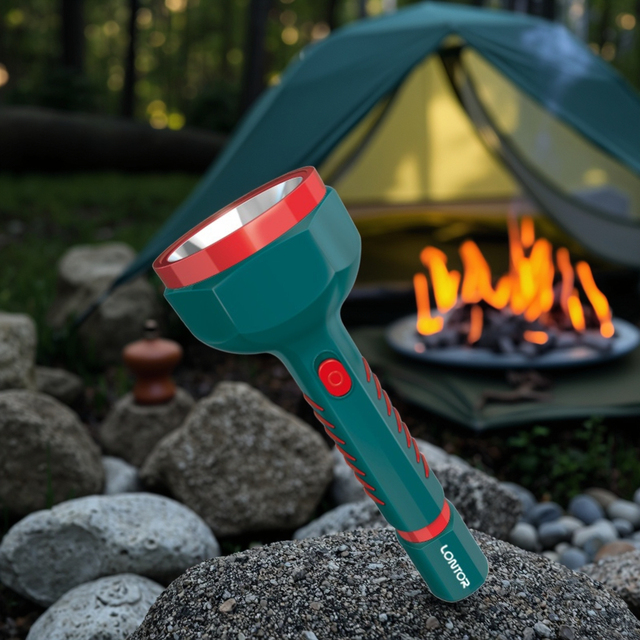 Super Power Rechargeable LED Flashlight Torch