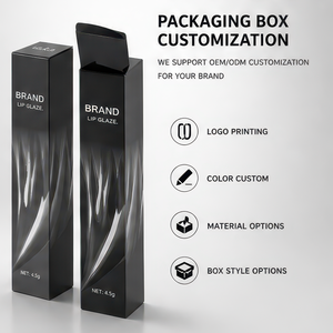 Brillo labial voluminizador natural con diseño de doble punta con efecto de onda de agua 2g para un aspecto natural, marca privada - Product Image 5