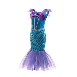 Disfraz <span class=keywords><strong>de</strong></span> Princesa <span class=keywords><strong>de</strong></span> Dibujos Animados, Vestido <span class=keywords><strong>de</strong></span> Cosplay <span class=keywords><strong>de</strong></span> la <span class=keywords><strong>Sirenita</strong></span>, Jazmín, Bella, Elsa, Disfraz <span class=keywords><strong>de</strong></span> Fiesta <span class=keywords><strong>de</strong></span> Carnaval <span class=keywords><strong>para</strong></span> Niñas - Product Image 2