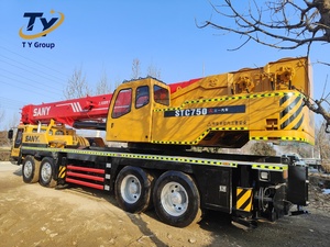 Grúa telescópica SANY STC750 de 75 toneladas para construcción de puentes e infraestructuras - Product Image 6