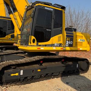 Excavatrice Komatsu PC240 de 24 tonnes, grande machine d'occasion, moteur d'origine certifié EPA, dotée d'un moteur principal, d'une boîte de vitesses et d'une pompe à engrenages - Product Image 3