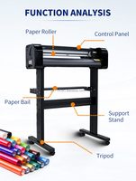 Plotter de Corte de Vinilo Yinghe de 72 mm para Personalizar Carcasas de Móviles, con Alta Precisión y Rendimiento Confiable