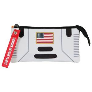 Karactermania Estuche Triple para Lápices 2.0 con Diseño de Nave Espacial de la NASA, Blanco - Product Image 2