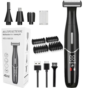 <span class=keywords><strong>Tondeuse</strong></span> <span class=keywords><strong>de</strong></span> Précision pour Zones Intimes Homme, Rasoir pour Ligne du Bikini, Rasoir pour Poils Sensibles, <span class=keywords><strong>Tondeuse</strong></span> pour Poils Pubiens, <span class=keywords><strong>Tondeuse</strong></span> Visage et Barbe - Product Image 1