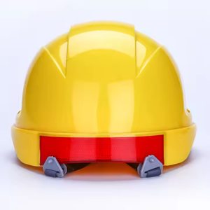 Casque de sécurité en ABS à tête standard américaine pour l'ingénierie de la construction de classe personnalisée - Product Image 4