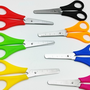Ciseaux d'étudiant à pointe émoussée de sécurité bon marché Ciseaux d'artisanat pour enfants pour couper le papier ordinaire - Product Image 2