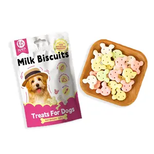 Customized fruit favor calcium milk clean tooth dog chew treats natural dog snacks biscuit and snack