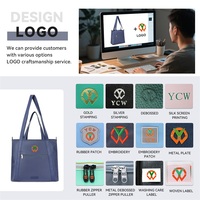 Sac à bandoulière de voyage d'affaires personnalisé en usine, grande capacité, sac fourre-tout en nylon imperméable, sac à main tendance