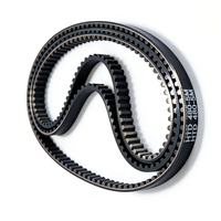 Courroie de distribution HTD 5M en caoutchouc néoprène, courroie synchrone dentée de 15 mm/20 mm de largeur pour moteur servo, machine CNC, fibre de verre OEM