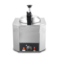 Chauffe-sauce, distributeur automatique de pâtes et de hot-dogs, machine en acier inoxydable 304, grande capacité, commande tactile
