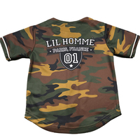 Uniformes de Béisbol y Sóftbol OEM, Camuflaje Personalizado, Diseñador, Camisetas de Béisbol para Niños Pequeños, Camiseta de Béisbol Sublimada al por Mayor