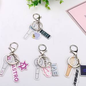 Llaveros de Acrílico con Luz de KPOP, ASTRO, IVE, NMIXX, ATEEZ, Haewon, <span class=keywords><strong>Wonyoung</strong></span>, Eunwoo, Accesorios para Llaves, Regalos de Cumpleaños para Fans - Product Image 1